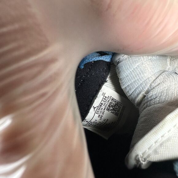 Nike Air Jordan 1 High OG UNC University Blue Mens Size 9 Shoes 555088-134 - Picture 8 of 8